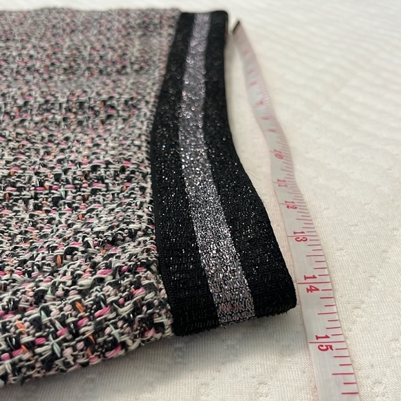 Comma, Short Tweed Boucle Skirt with Sparkly Waist - Picture 9 of 13